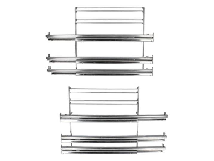 easyPART passend für BOSCH 17007521 Auszugsschienen Set für 3 Backbleche Roste in Backofen, HZ338357, 00436425, 00436426, 00437119, 00437120, 00437122, 00437123, Ersatzteil