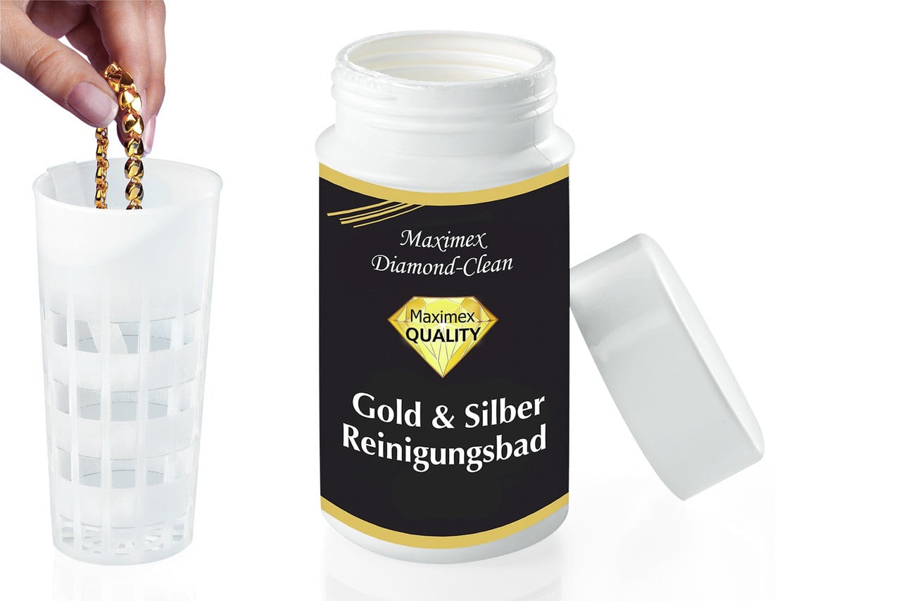 Wenko Diamond Clean Reinigingsbad voor goud- en zilveren sieraden