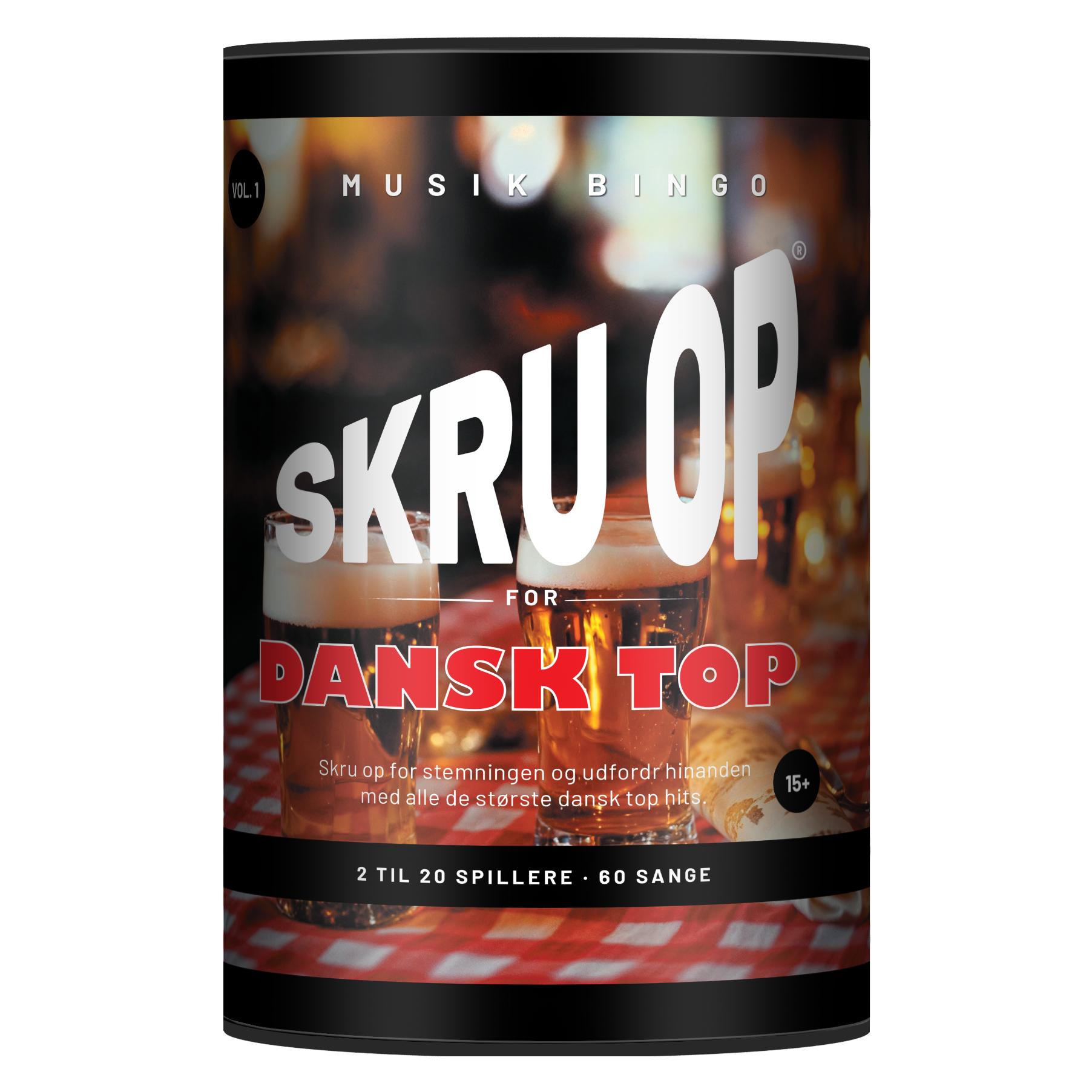 Skru op - for Dansk Top (Deutsch, 2 - 6 Spieler) (1285798)