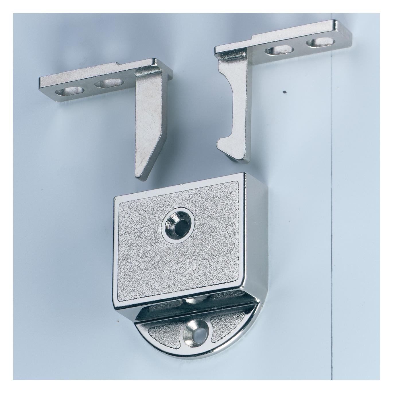 Hettich Automatik Türriegel für Doppeltüren Zink (1 Stk.) (48259)
