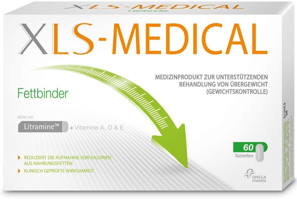 XLS-MEDICAL XLS Medical Fettbinder Tabletten 60 St