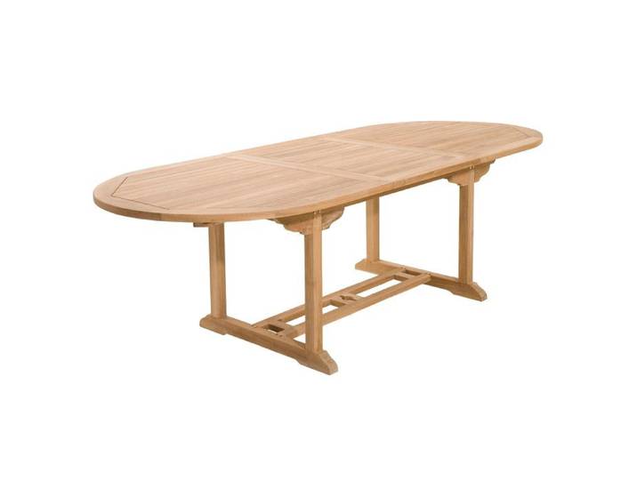 Table ovale extensible 180/240 cm en teck - GARDENA