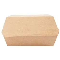 THEPACK Hamburger Box 14,4x13,6x9,2cm Natur 50un
