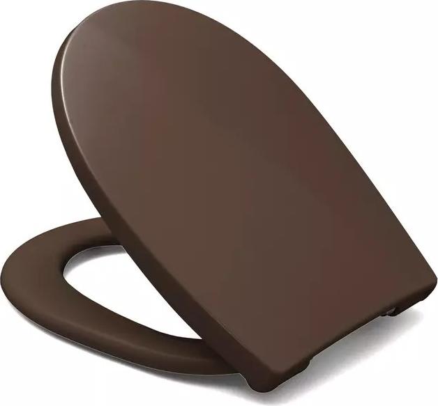 Hamberger WC-Sitz Passat Toilettensitz mit SoftClose, Farbe balibraun