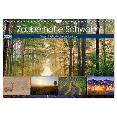 Zauberhafte Schwalm (Wandkalender 2026 DIN A4 quer), CALVENDO Monatskalender