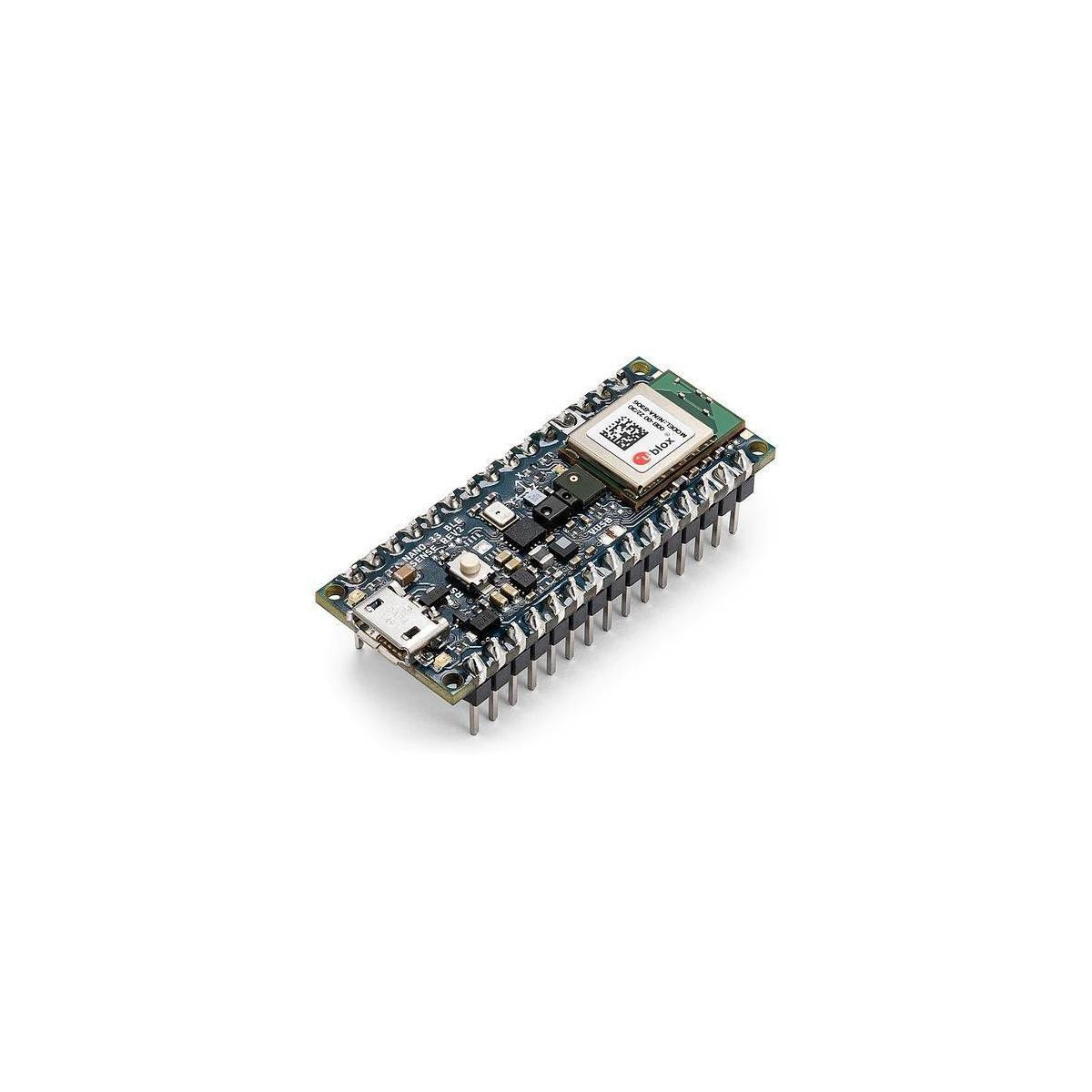 Arduino Nano 33 BLE Sense Rev2 met sensoren en aansluitpunten