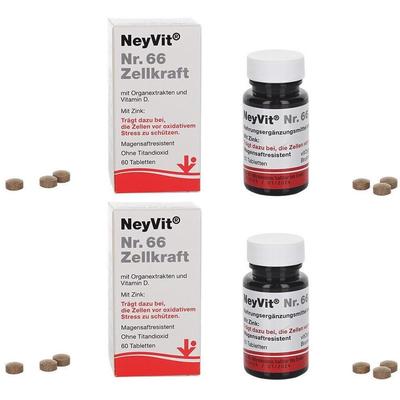 Neyvit Nr.66 Zellkraft magensaftres.Tabletten 2x 2x60 St Tabletten magensaftresistent