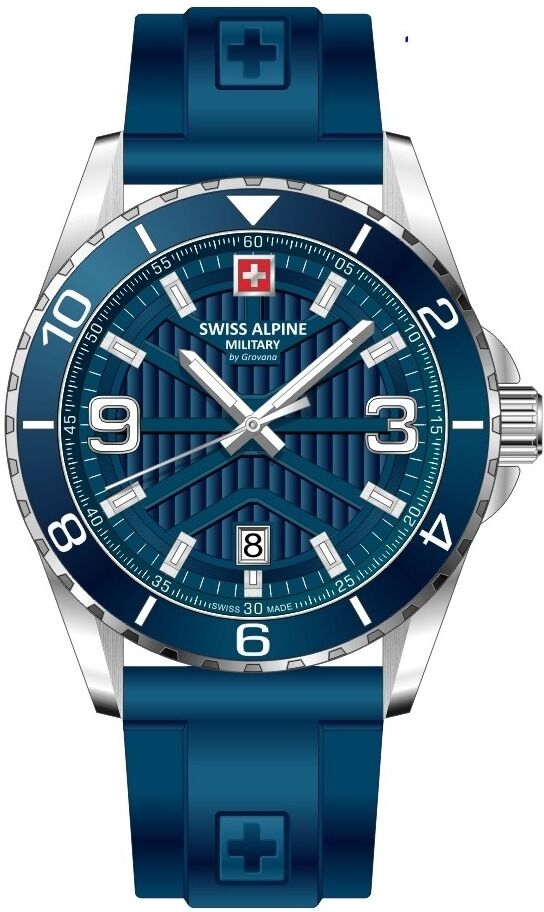 Swiss Alpine Military Sentinel PU blue 7073.1835