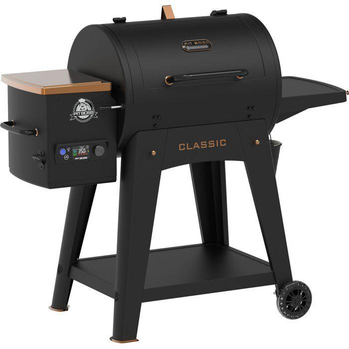 PIT BOSS Onyx Classic 700 houtskoolpellet barbecue voor precieze bereiding en gelijkmatige temperatuur