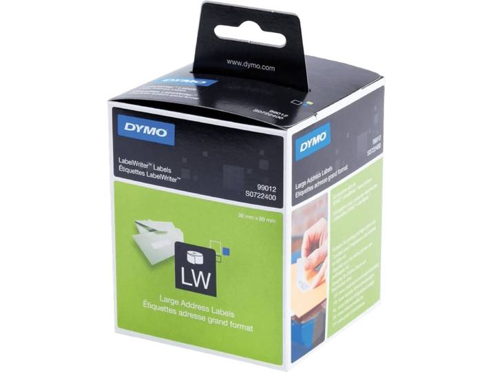 DYMO LabelWriter Adres Etiket 36 x 89 mm 520 stuks