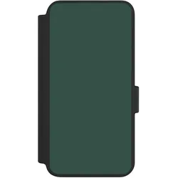 Nivocase Klapphülle für Samsung Galaxy S23 Handyhülle aus Kunst Leder NIVOflip schwarz Farbe Tannenbaum (Samsung Galaxy S23), Smartphone Hülle, Schwarz