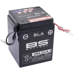 BS-Battery Batterie SLA 6V 6N4-2A/A-4 / 6N4-2A-4