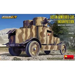 Mini art Austin Armoured Car Indian Pattern. British Service. Interior Kit