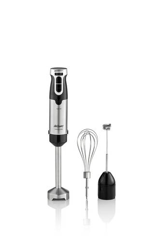 Arzum AR1160 Stabmixer 1000W stufenlose Geschwindigkeitseinstellung Schwarz, Inox