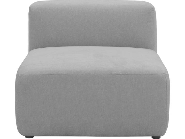 Sofaelement HOME AFFAIRE Utvik , grau (hellgrau), B:85cm H:69cm T:108cm, 100%Polyester, Polsterelemente, Sofaelement, als Modul oder separat verwendbar
