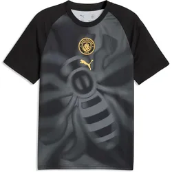 Puma, Herren, Fussballtrikot, Manchester City Prematch-Trikot 2026/27 (XS), Gold, Schwarz