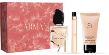 Armani Sì coffret para mulheres . Sì