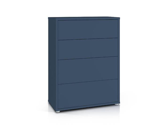 ADIAGO Kommode mit 4 Schubkästen, Material Dekorspanplatte
