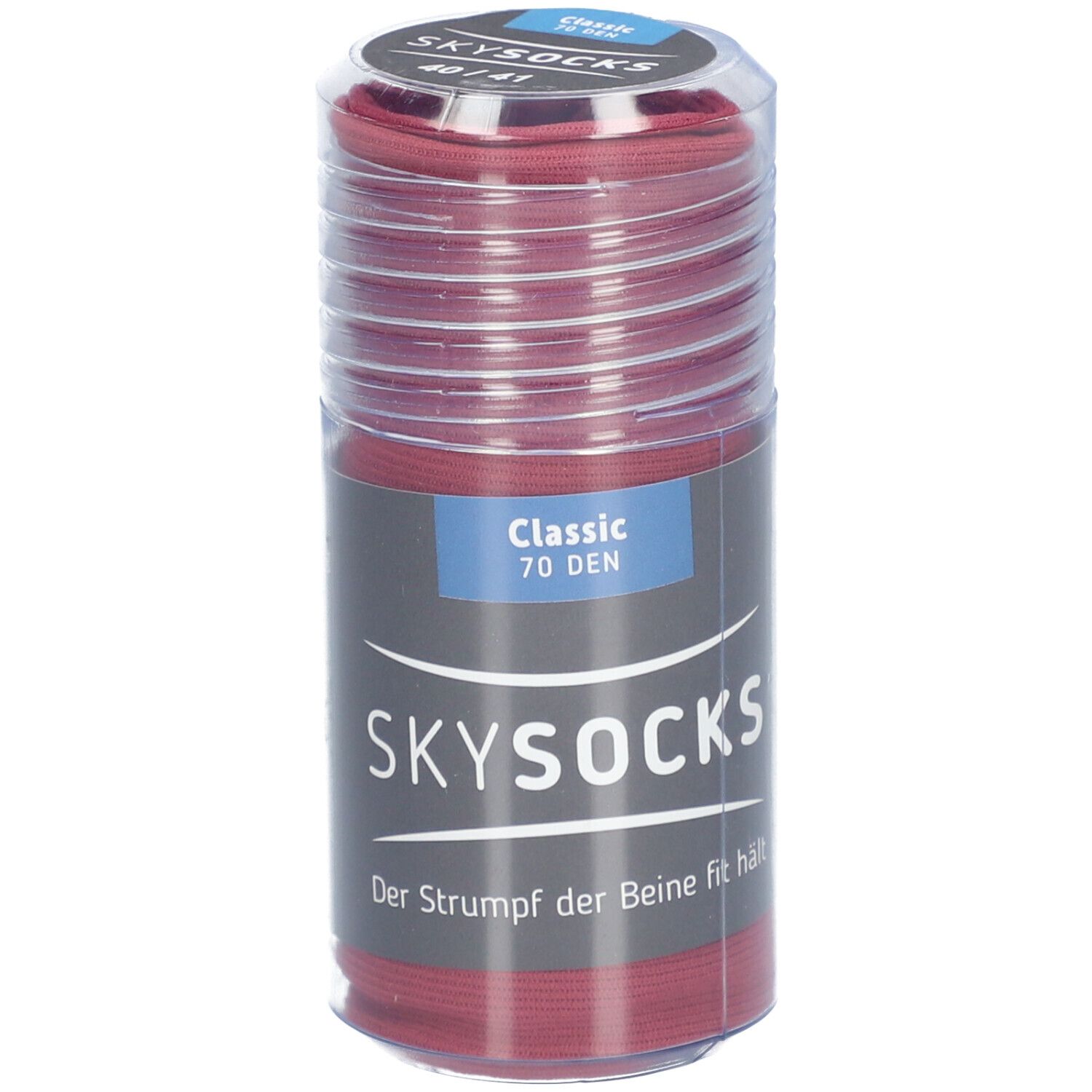 Skysocks classic 70den AD 40/41 berry 2 St Strümpfe