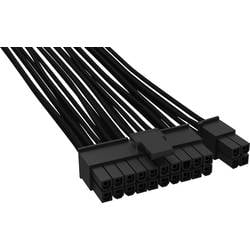 BeQuiet Computer, Strom Kabel [1x ATX-Strom-Stecker 24pol. (20+4) - 1x ATX-Strom-Stecker 24pol. (20+4)] 0.60 m Schwarz BC080