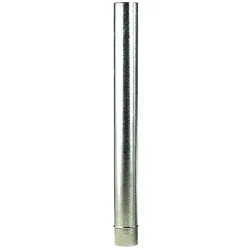 WOLFPACK LINEA PROFESIONAL Wolfpack Professional Line - Ofenrohr aus verzinktem Stahl Ø 130 mm