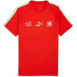 PUMA SFV Schweiz King T-Shirt Herren 05 - PUMA red/green glimmer XXL
