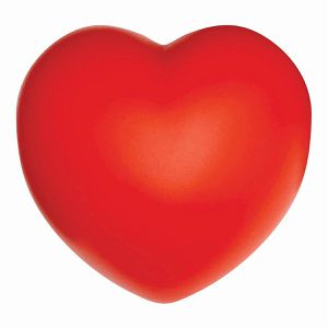 Böttcher-AG Stressball Amor, rot, ø 6cm, in Herzform