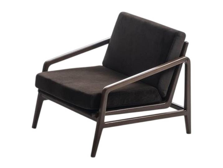 JVmoebel Sessel Eleganter Stoffsessel mit Metallrahmen für modernes Wohnen (1-St)