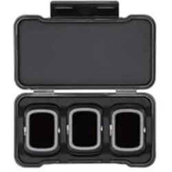 DJI ND Filter-Set (ND16/64/256) (Drohnen Filter, DJI Mavic Air 2), Drohne Zubehör, Schwarz