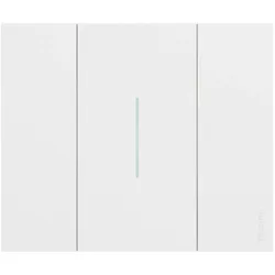 BTicino KA4802KW LivingNow Abdeckrahmen 2-modulig in der Farbausführung White