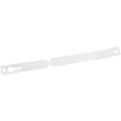 Schlaufenanhänger für Schlüssel, HDPE-Folie weiß