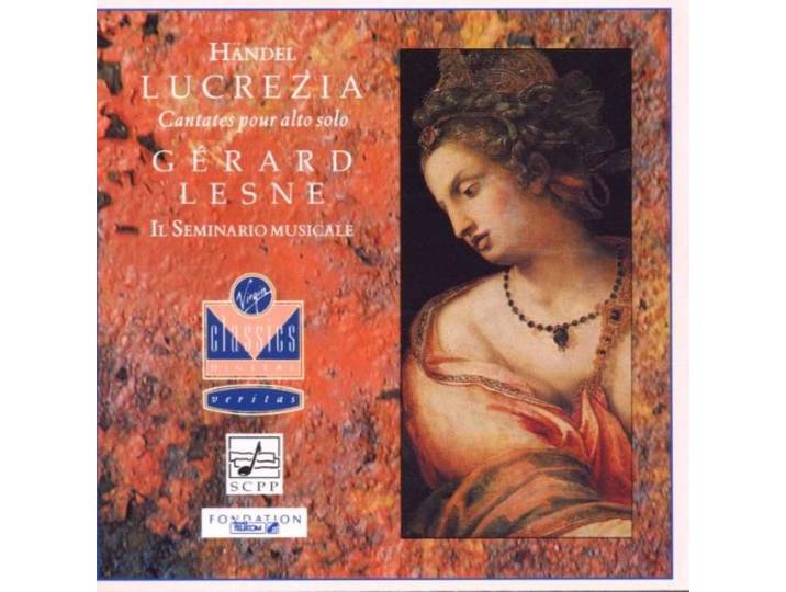 Handel - Lucrezia (Cantatas for solo countertenor) / Il Seminario musicale · Lesne