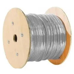 Exertis Connect PatchkabelCat.7 Rohkabel, S/FTP, grau, 305 m Karton Geschirmtes Patchkabel aus hochwertigem Kupfer (CAT7, 305 m), Netzwerkkabel