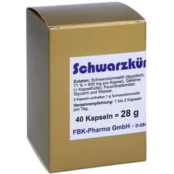Schwarzkümmelöl Kapseln 40 St