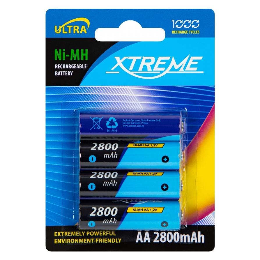 Blow Akumuliatorius XTREME R6 Ni-MH AA 2800mAh (4vnt.) (4 Stk., AA, 2800 mAh) (82-601#)