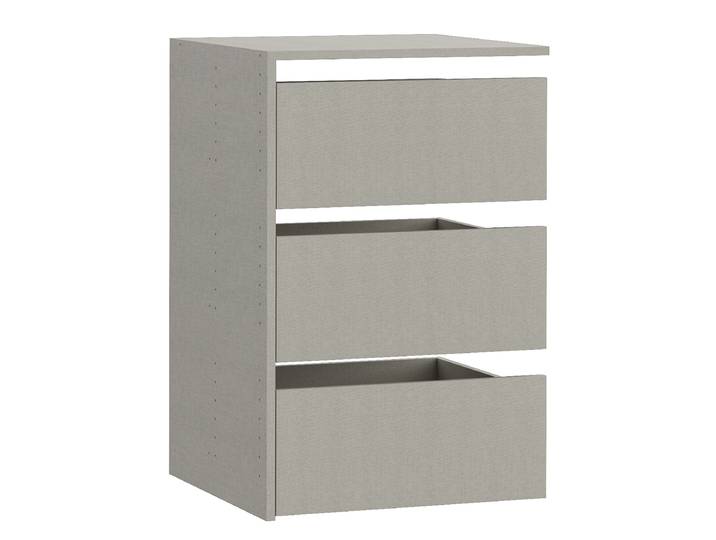 Schubladeneinsatz 52cm Grau Spanplatte, foliert