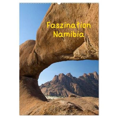 Faszination Namibia (Wandkalender 2027 DIN A2 hoch), CALVENDO Monatskalender