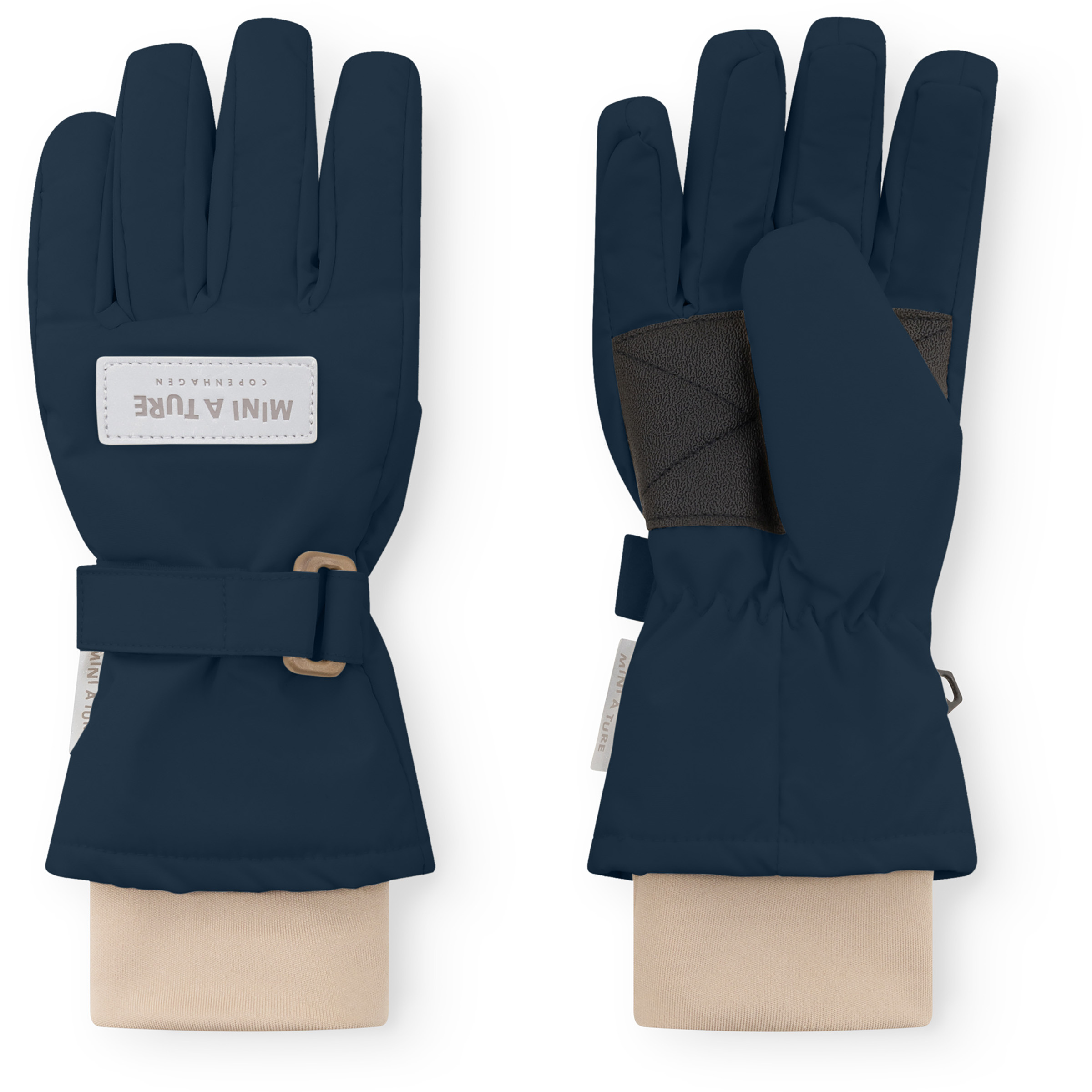 Mini A Ture Matcelio Kinder Fingerhandschuhe blau Größe XS Lifestyle | Skifahren Wasserdicht