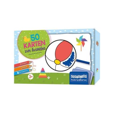 50 Karten zum Ausmalen - Erste Dinge, Sonstige von , Circon Verlag GmbH, 978-3-7901-0017-4