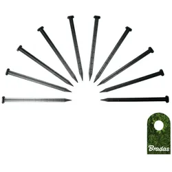 Bradas 10 x Erdnagel RIM-BORD 25cm 10 Stück OBKT25/10-10