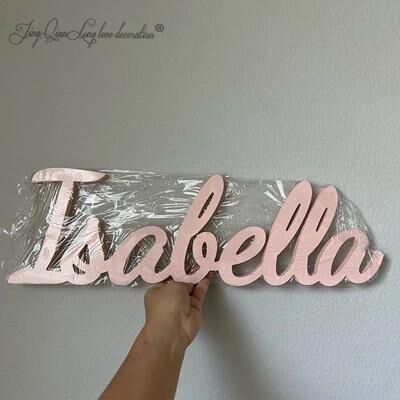 Uplift Treasures Custom Wooden Name Sign Personalized Decor green 13.78 In