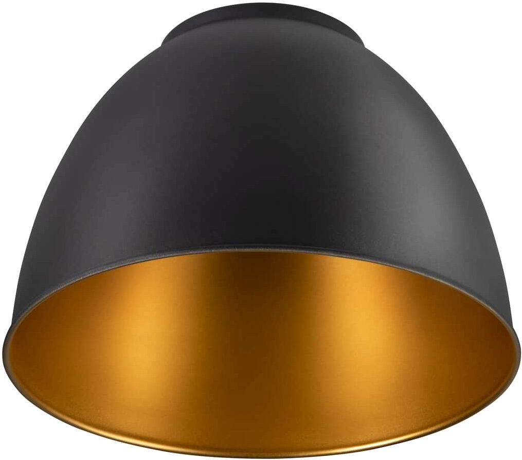 Slv Para Dome, Leuchtenschirm Aluminium Black/gold - Zubehör Diverse