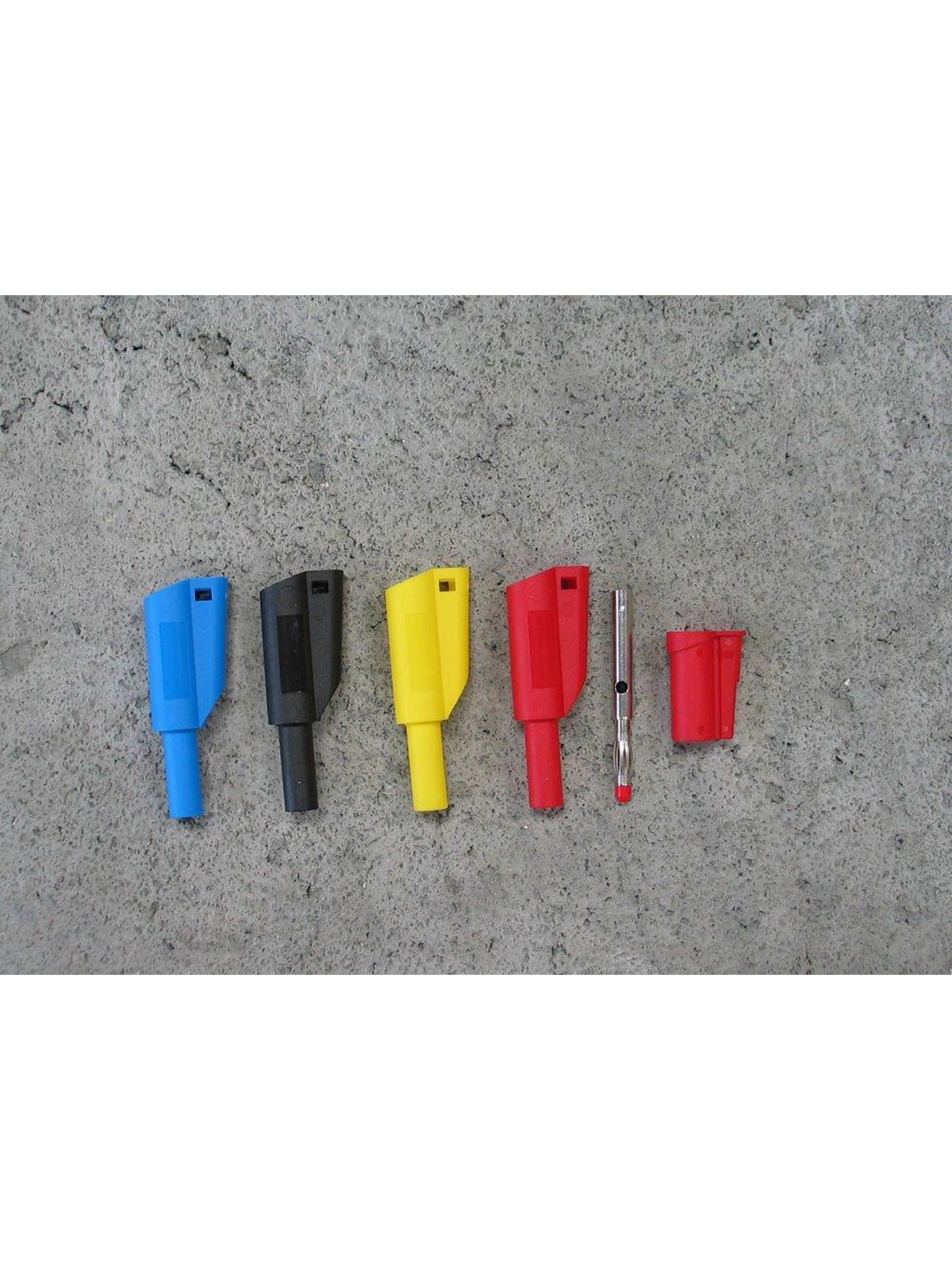 Elma Instruments Safety banana plug - 1076 green