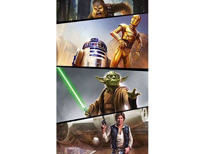 KOMAR Vlies Panel Star Wars Moments Rebels