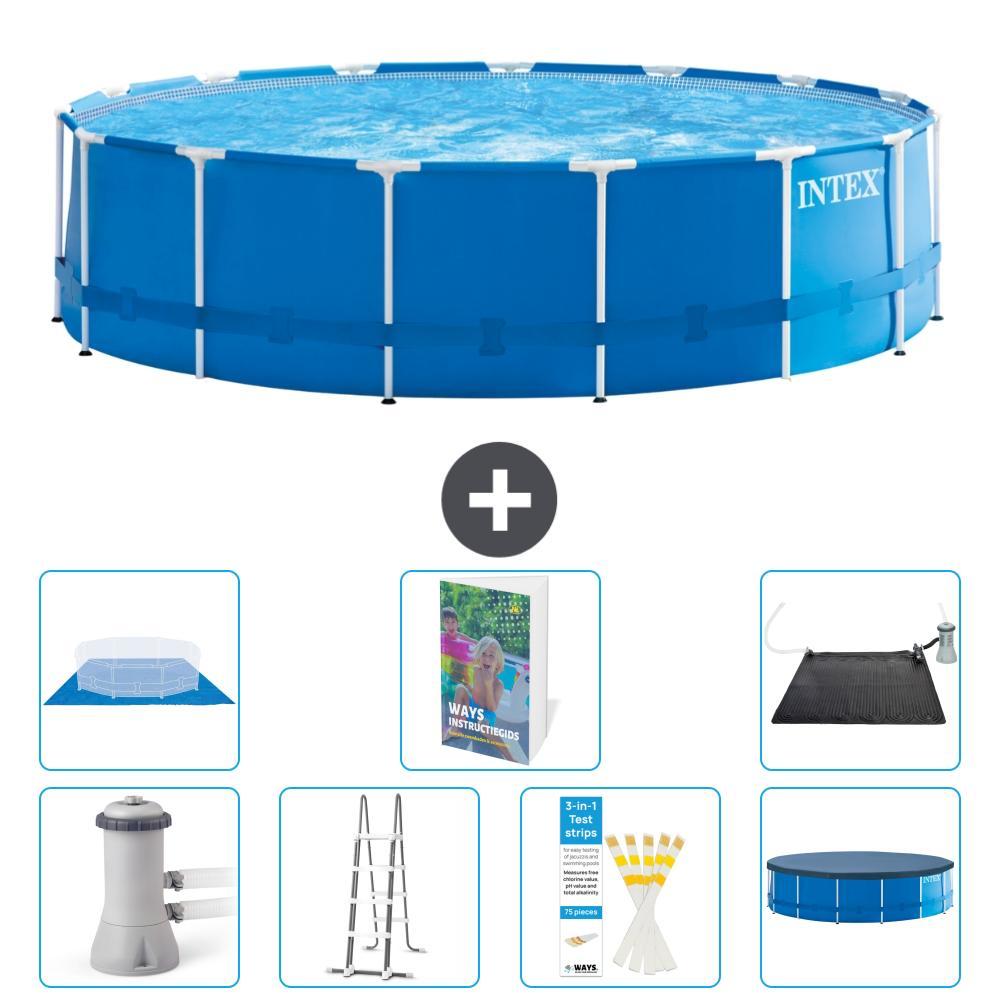 Frame Pool Rund - 457x122 cm - 6-teilig S562