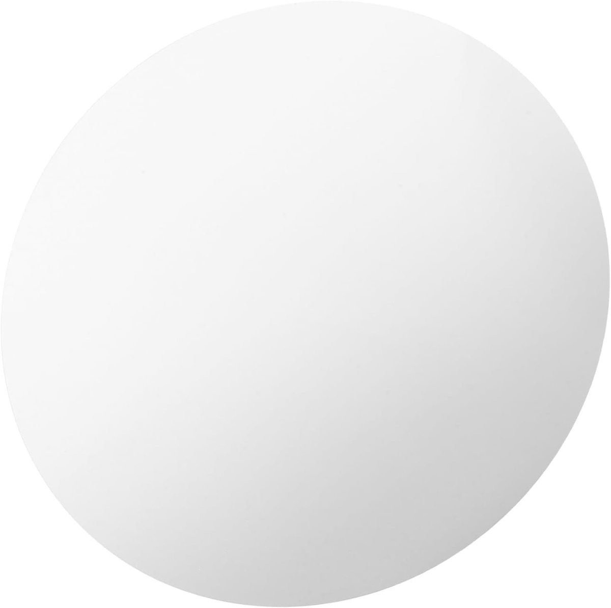 Rond Spiegel Dienblad voor Make-up en Decoratie - Transparant - Diameter: 25 cm
