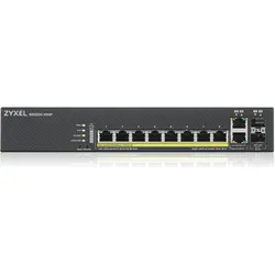 Zyxel GS2220-10HP - Switch - managed - 8 (10 Ports), Netzwerk Switch, Schwarz