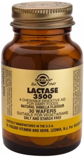 Solgar Lactasa 3500 30 Tabs