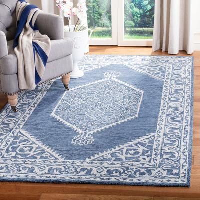 SAFAVIEH Handmade Micro-Loop Eefje Wool Rug