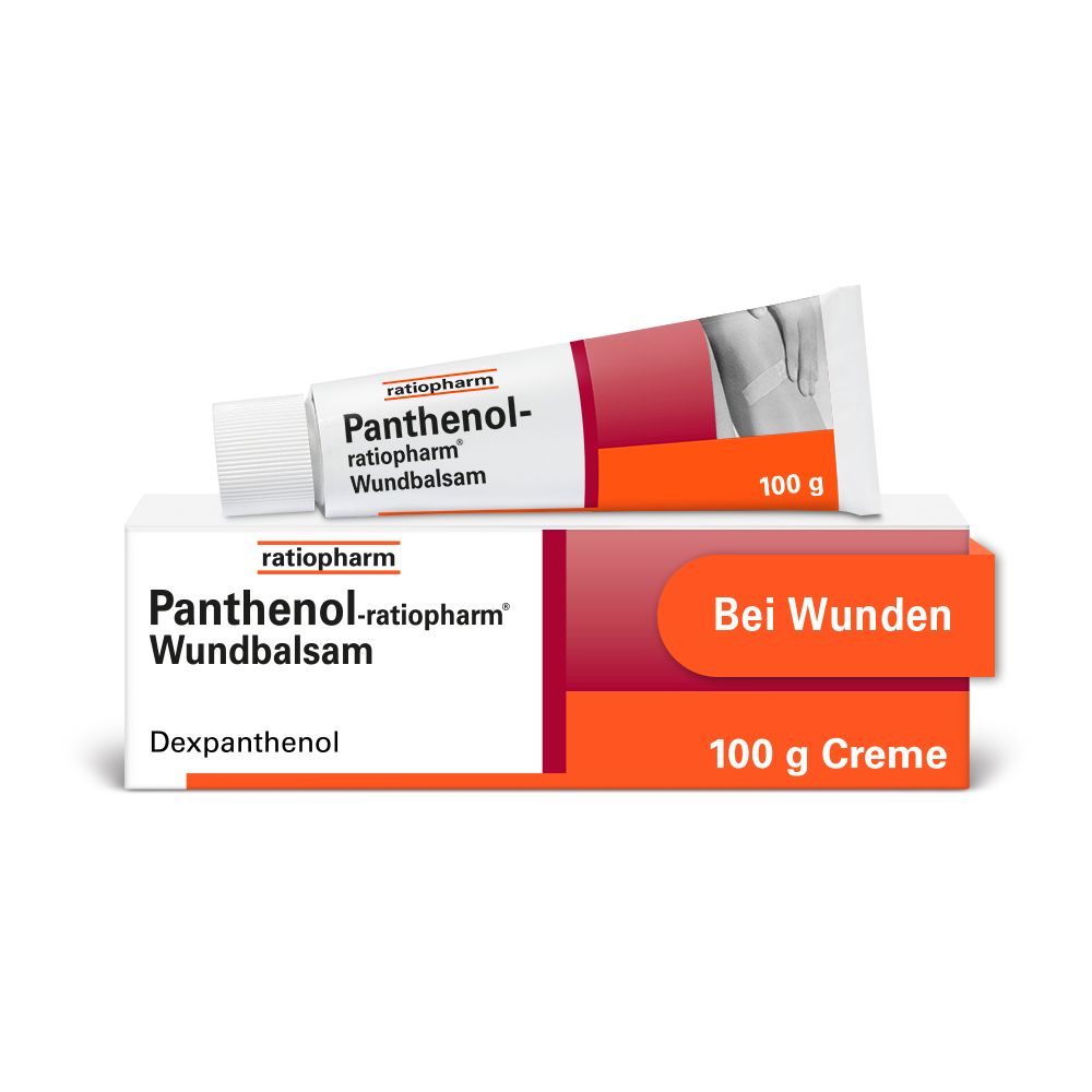PANTHENOL-ratiopharm Wundbalsam 100 g Creme
